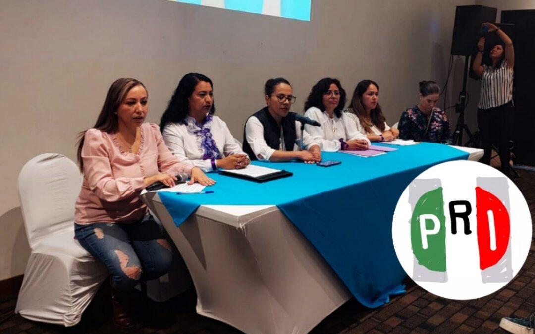 Más de 100 mujeres renuncian al PRI de Hidalgo, rechazan nueva dirigencia.